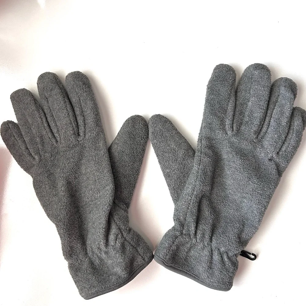 Gray Women’s Winter Gloves